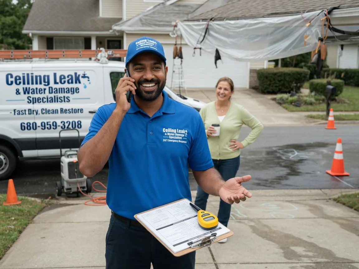 Ceiling Leak Cleanup Hosston, LA FAQs
